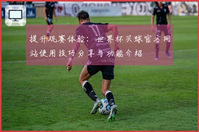 提升观赛体验：世界杯买球官方网站使用技巧分享与功能介绍
